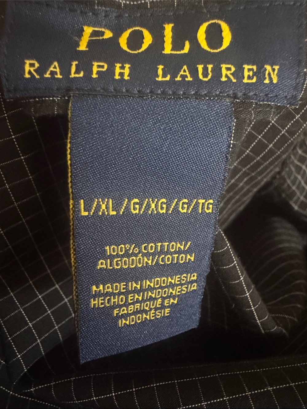 Polo Ralph Lauren Unisex Lightweight 100% Cotton Robe L/XL - Picture 6 of 6